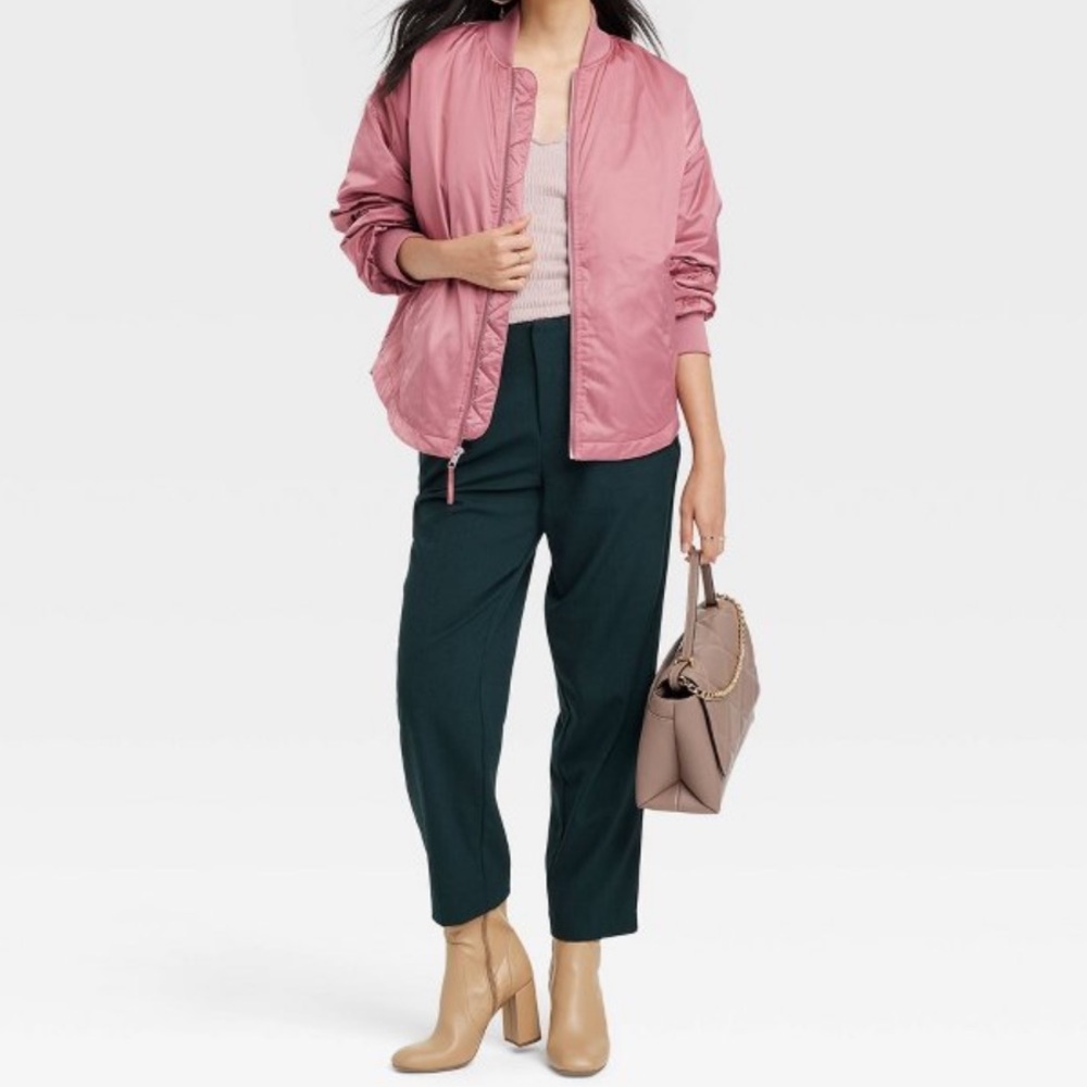 Women's Bomber Jacket - A New Day™
Berry Pink XL. NWT